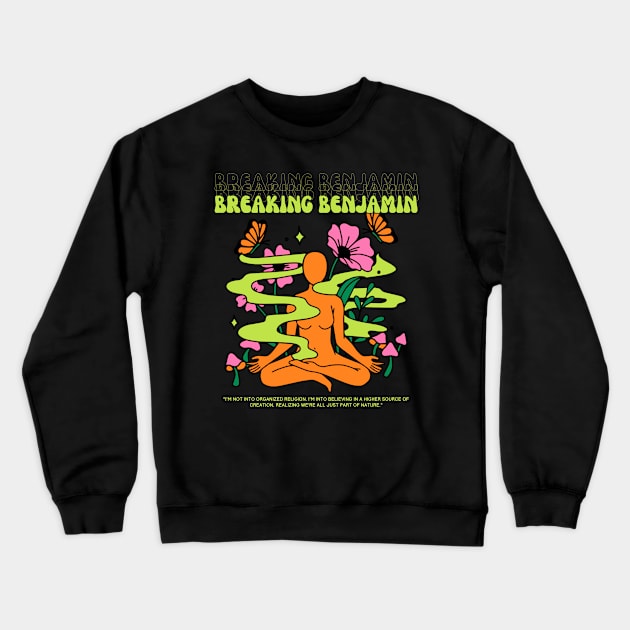 Breaking Benjamin // Yoga Crewneck Sweatshirt by Mamamiyah